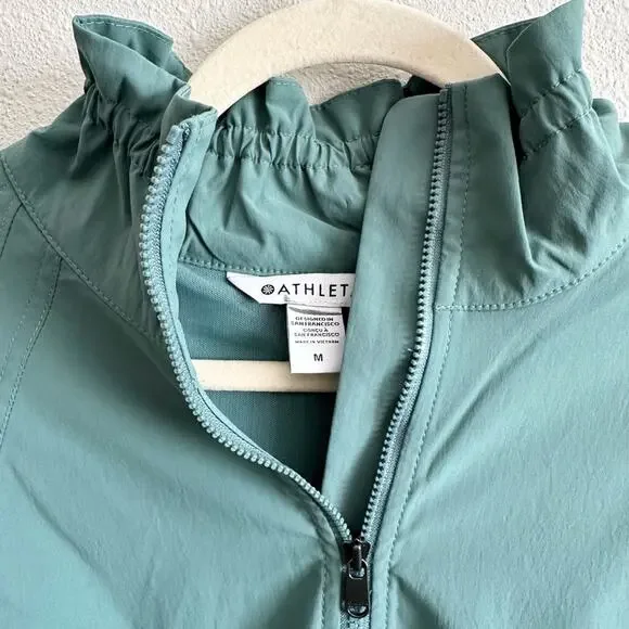 NEW Athleta Advantage Poplin Jacket Size Medium - Picture 9 of 14